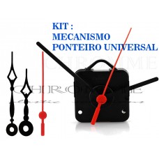 10 Maquinas Para Relógios 13 m.m + 10 Ponteiros Universal